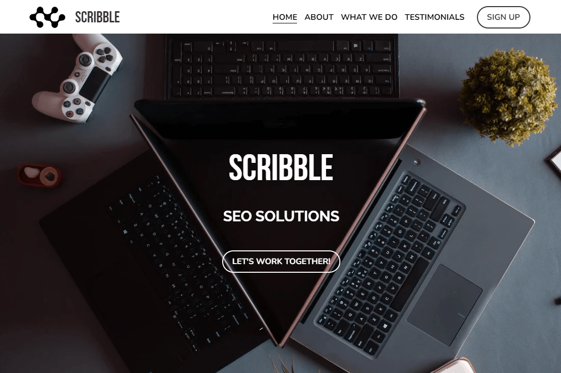 Creating a brand partnership page highlights mutual value. Creating a brand partnership page highlights mutual value.
