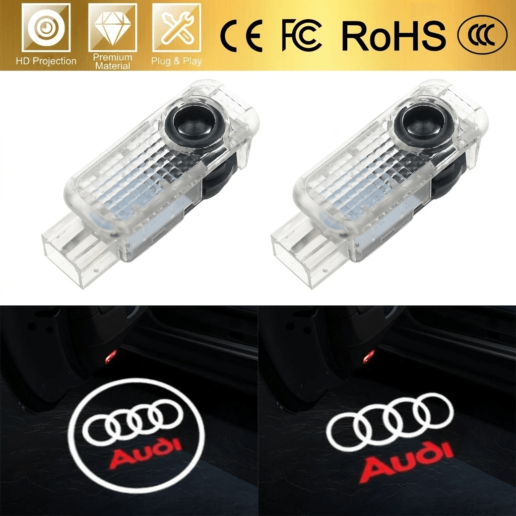 Audi LED door welcome projector light product image Audi LED door welcome projector light product image