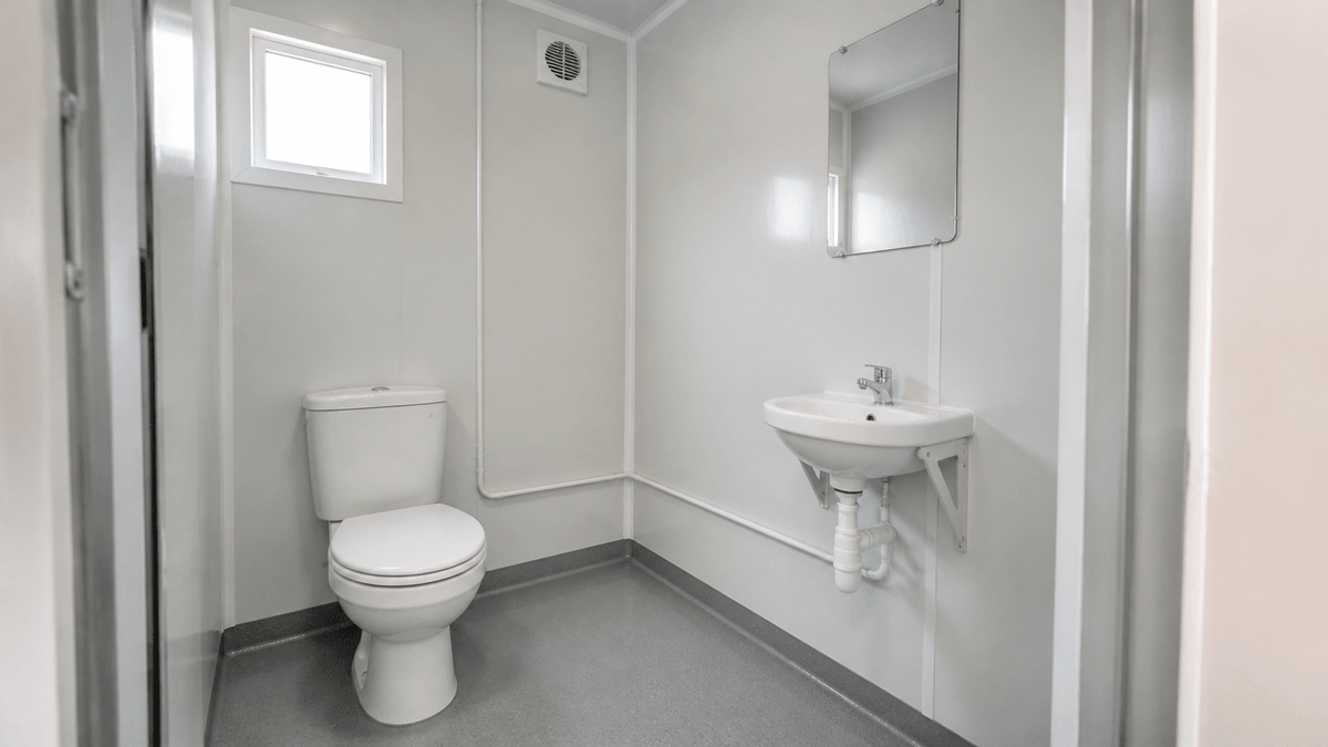 Baños portátiles prefabricados para obras y eventos Baños portátiles prefabricados para obras y eventos