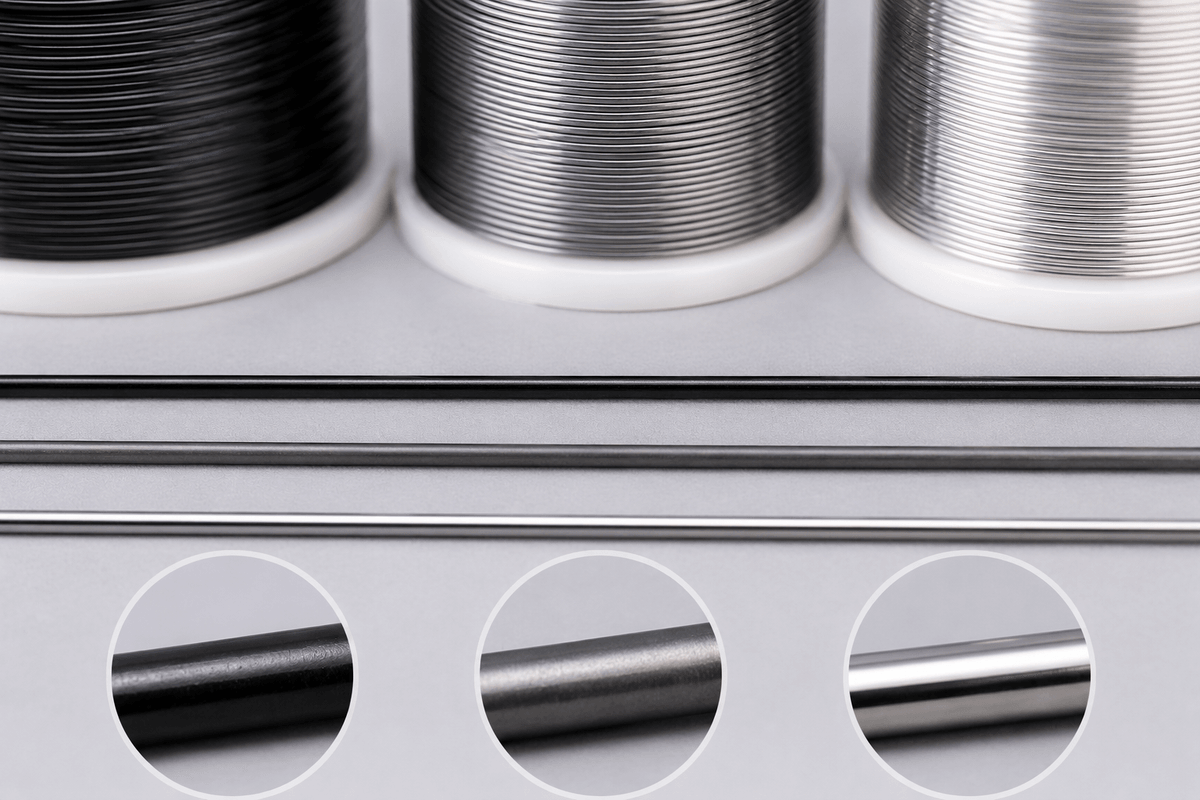 Medical nitinol wire surface finish options Medical nitinol wire surface finish options