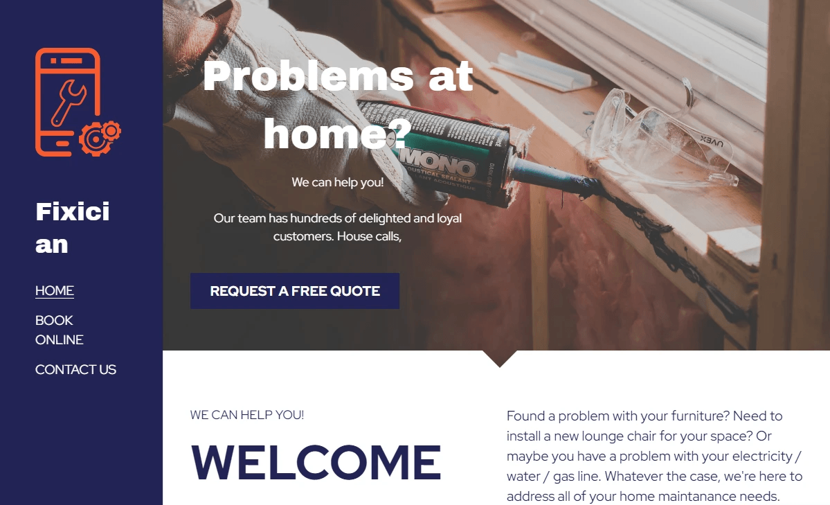 service guarantee page layout showcasing clear promises service guarantee page layout showcasing clear promises