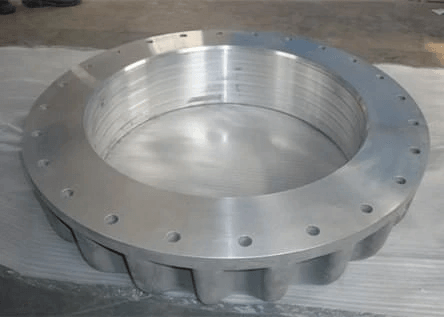 aluminium bronze component being created during manufacturing process aluminium bronze component being created during manufacturing process