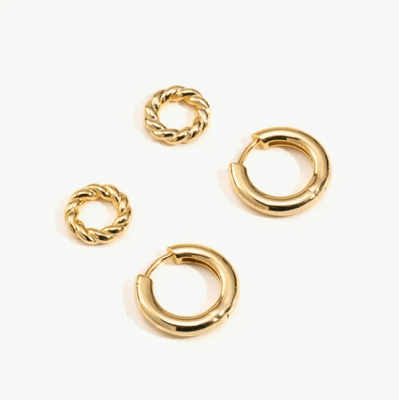 Stunning Cat's Eye Changeable Earrings for versatile looks Stunning Cat's Eye Changeable Earrings for versatile looks