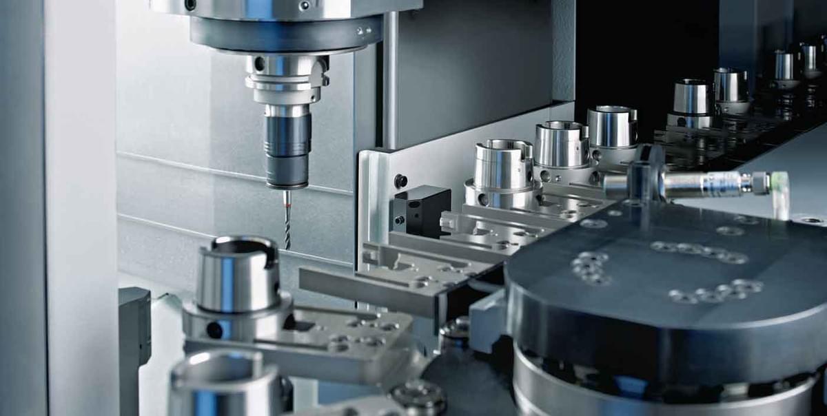 Illustration showcasing an automatic tool changer system in a CNC milling machine, maximizing efficiency Illustration showcasing an automatic tool changer system in a CNC milling machine, maximizing efficiency