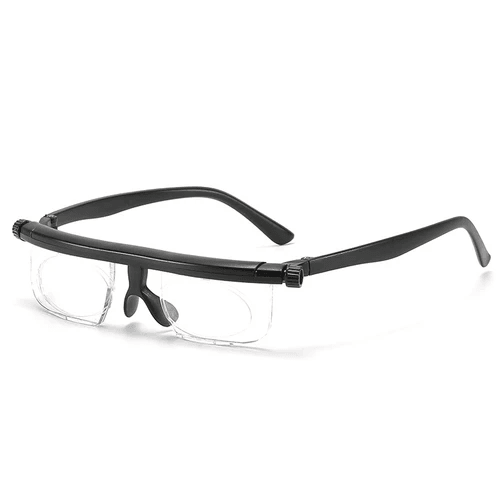 Stylish person using single vision lenses while reading outdoors. Stylish person using single vision lenses while reading outdoors.