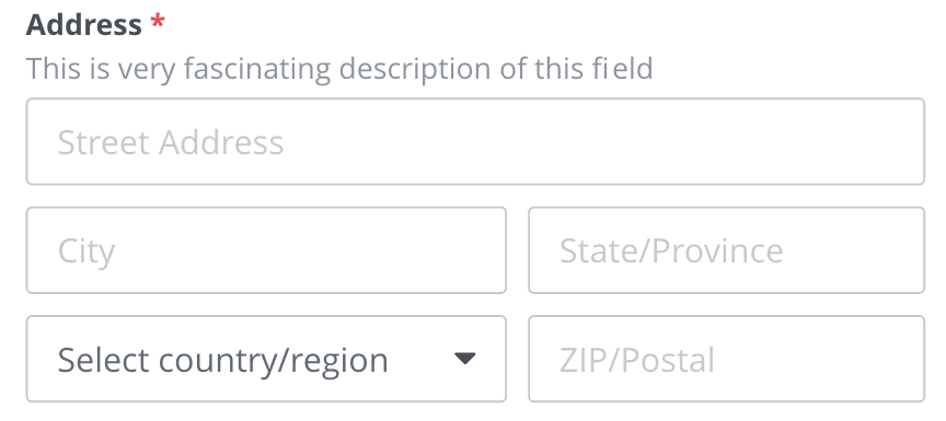 Strikingly Custom Form address fields for collecting a service location Strikingly Custom Form address fields for collecting a service location