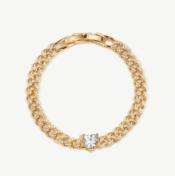 Elevate your style with an exquisite 18k gold Cuban chain and bracelet set. Elevate your style with an exquisite 18k gold Cuban chain and bracelet set.