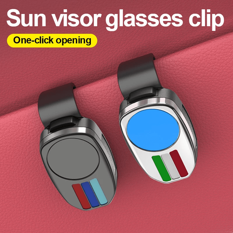 CarGearDirect sunglasses holder product image for visor-mounted car storage CarGearDirect sunglasses holder product image for visor-mounted car storage