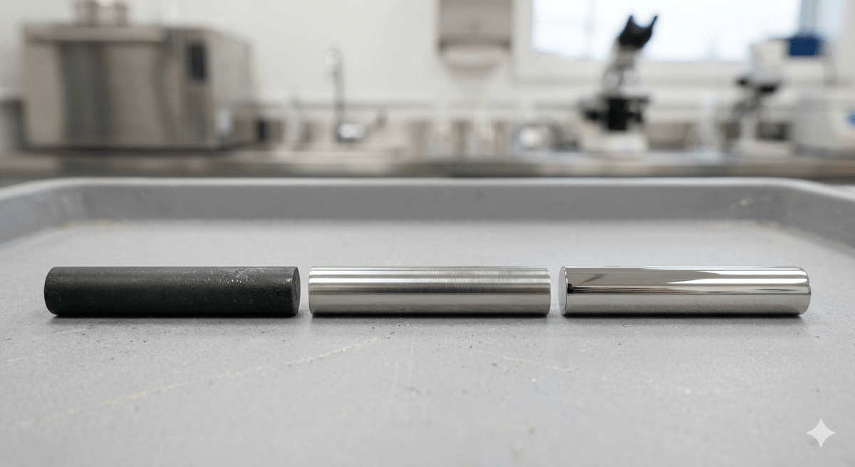Nitinol surface finish comparison for medical device components Nitinol surface finish comparison for medical device components