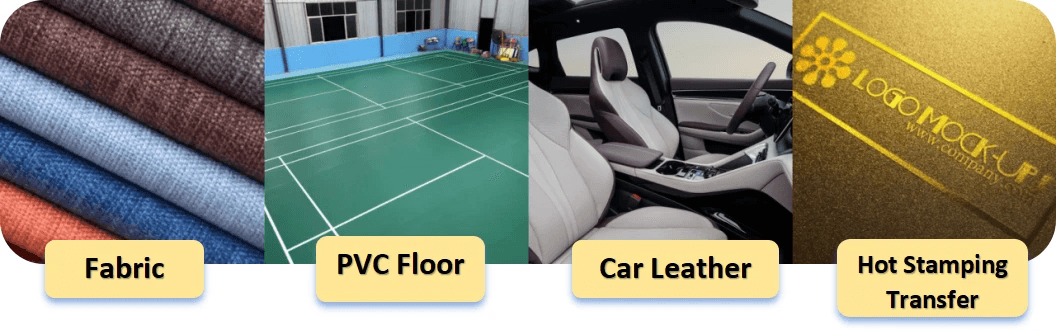 Showcasing different types of pressure sensitive adhesive used in various applications. Showcasing different types of pressure sensitive adhesive used in various applications.