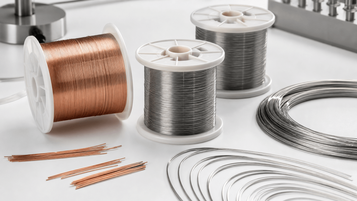 Copper NiTi arch wire raw material spools for thermal activated orthodontic wire Copper NiTi arch wire raw material spools for thermal activated orthodontic wire
