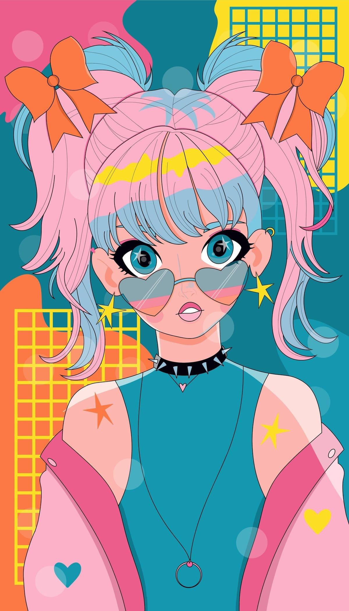 Community-themed illustration with colorful icons representing shared interests. Community-themed illustration with colorful icons representing shared interests.