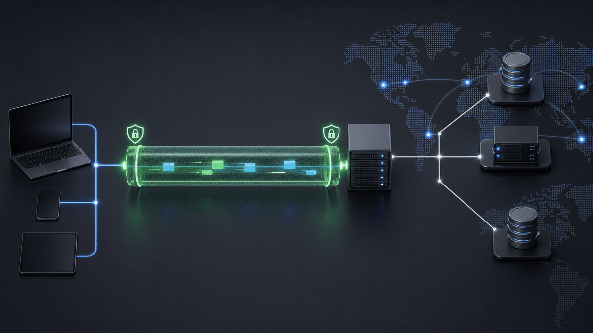 Encrypted DNS protecting the connection between endpoint and recursive resolver Encrypted DNS protecting the connection between endpoint and recursive resolver