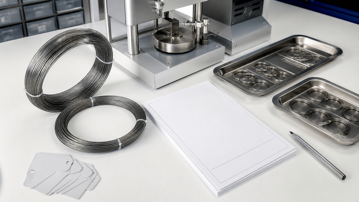 NiTiCuCr wire specification with Af surface and alloy name controls NiTiCuCr wire specification with Af surface and alloy name controls