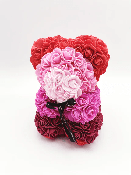 Beautiful red rose bear gift perfect for any occasion Beautiful red rose bear gift perfect for any occasion