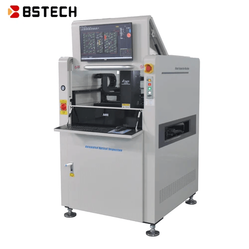 automated optical inspection machine inspecting PCBs automated optical inspection machine inspecting PCBs