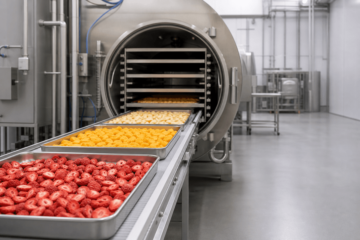 supplier audit following freeze-dried fruit from raw material preparation to drying supplier audit following freeze-dried fruit from raw material preparation to drying