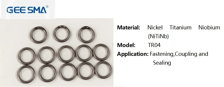 nitinol ring showcasing flexibility and design features nitinol ring showcasing flexibility and design features