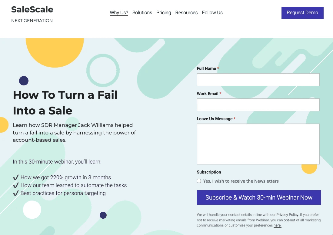 Streamlined event registration funnel enhances user experience. Streamlined event registration funnel enhances user experience.