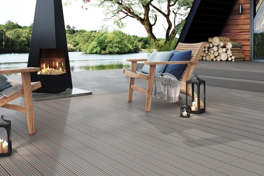 Installing composite decking requires careful preparation of ground Installing composite decking requires careful preparation of ground