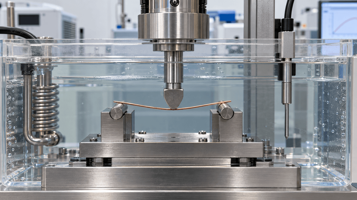 Copper NiTi orthodontic wire tested across controlled temperatures and deflections Copper NiTi orthodontic wire tested across controlled temperatures and deflections
