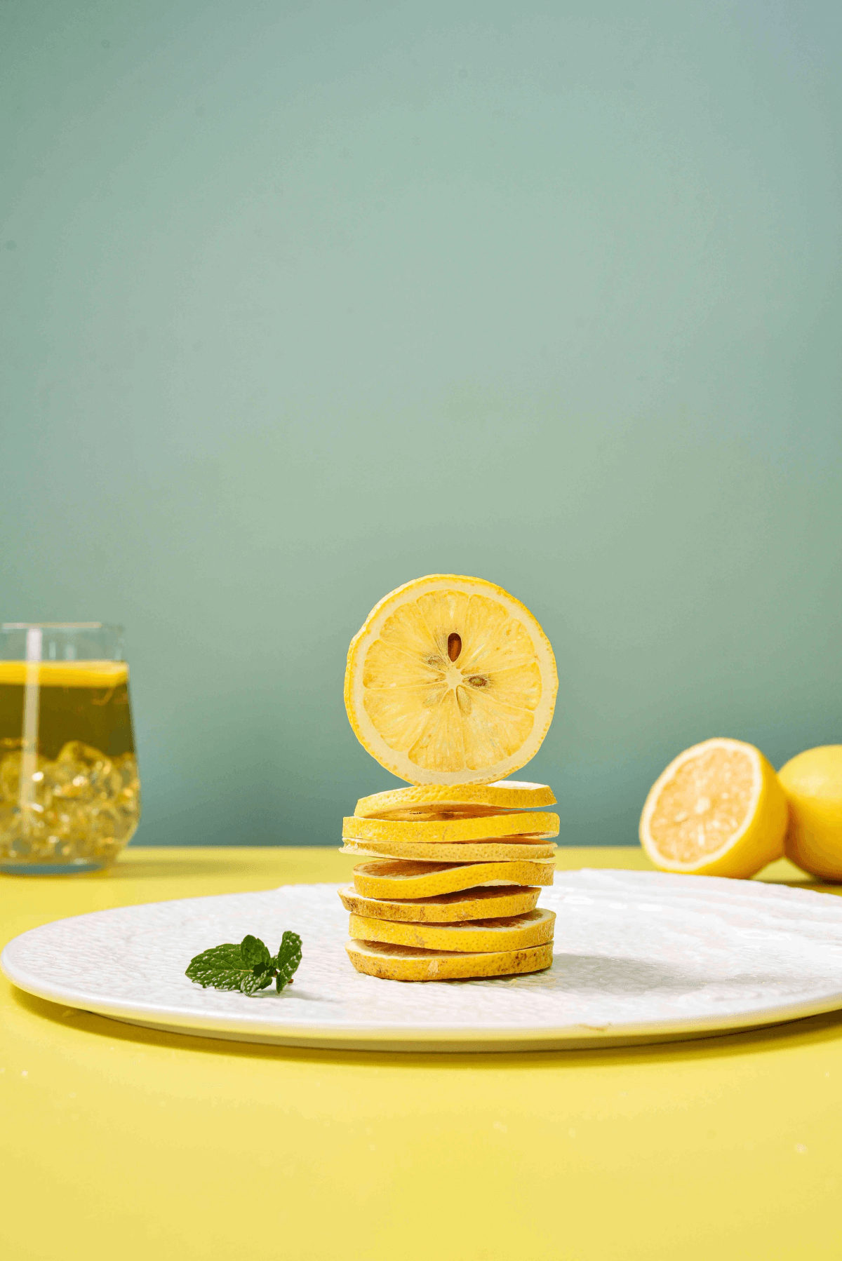 fresh display of assorted freeze dried lemon products fresh display of assorted freeze dried lemon products