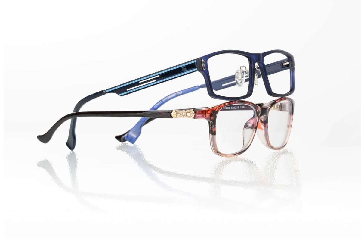 Trendy acetate frame designs showcased among various eyeglass styles. Trendy acetate frame designs showcased among various eyeglass styles.