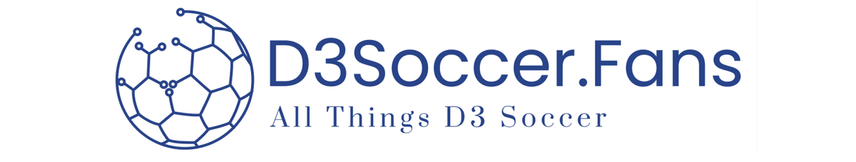D3Soccer.Fans logo identifying the Division III soccer community. D3Soccer.Fans logo identifying the Division III soccer community.
