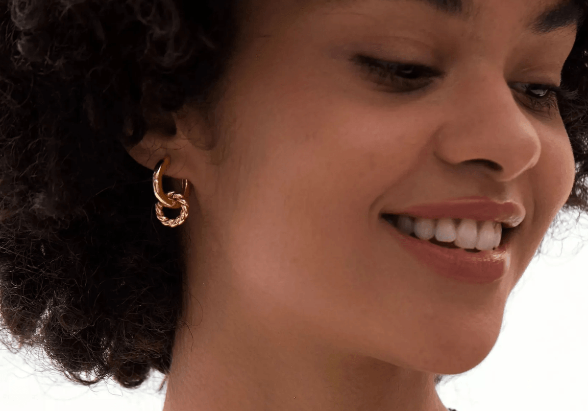 Elevate your style with timeless linked earrings Elevate your style with timeless linked earrings