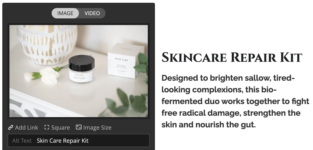 blog SEO strategy with embedded keyword-rich image alt text