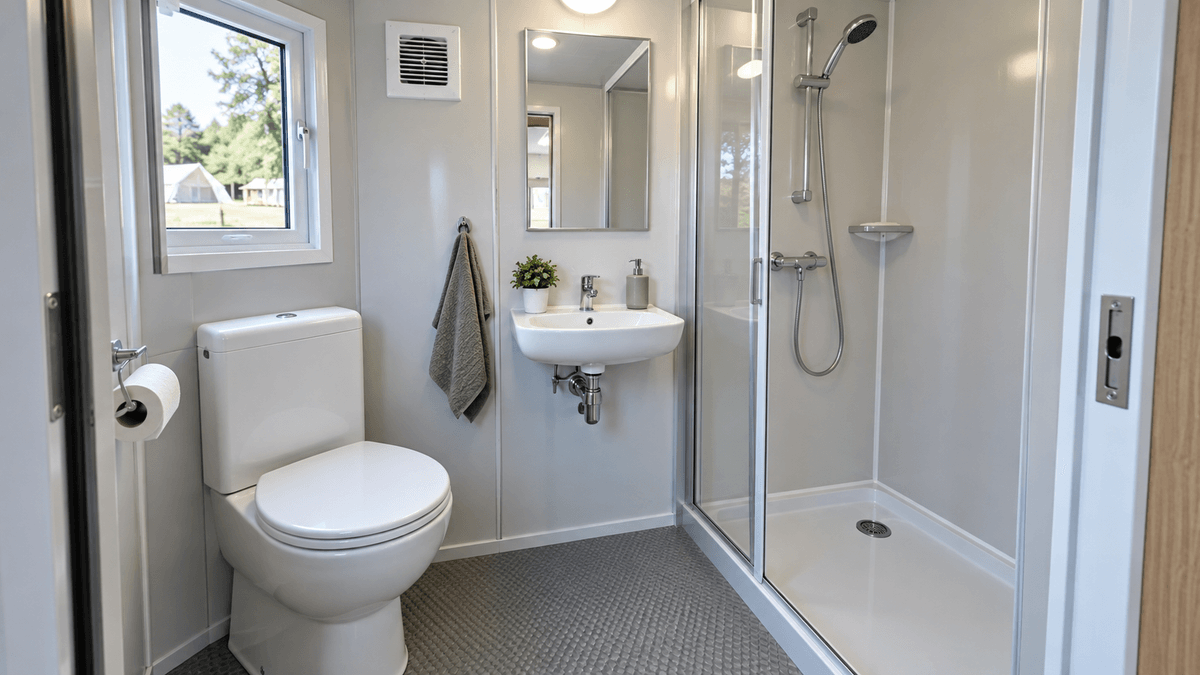 Interior de baño portátil para camping Interior de baño portátil para camping