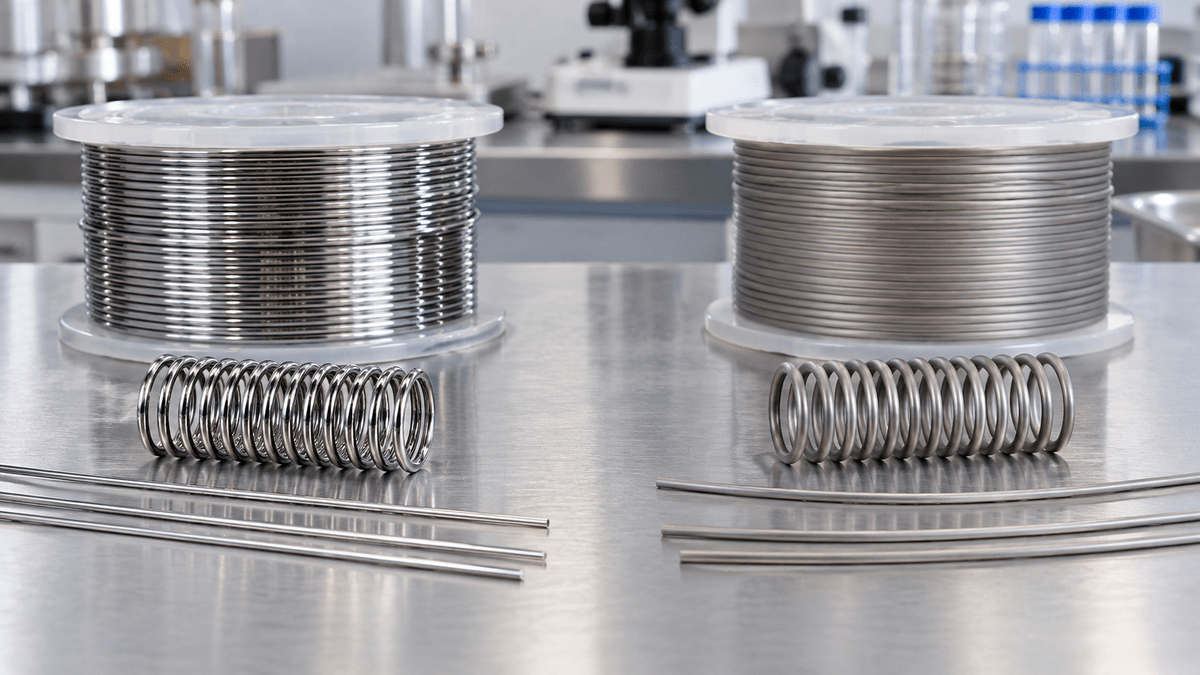 Cold-drawn and annealed medical nitinol wire process states Cold-drawn and annealed medical nitinol wire process states