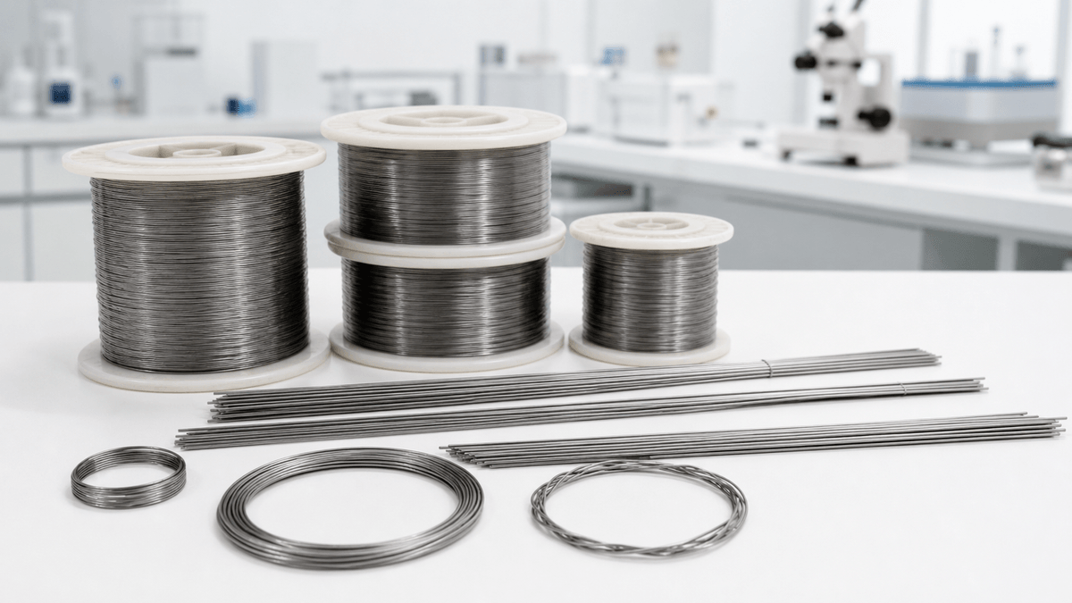 Cu NiTiCr wire low active Af material samples for thermal activated arch wire Cu NiTiCr wire low active Af material samples for thermal activated arch wire
