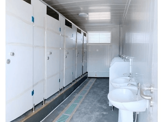 Different styles of portable bathroom available for rental Different styles of portable bathroom available for rental