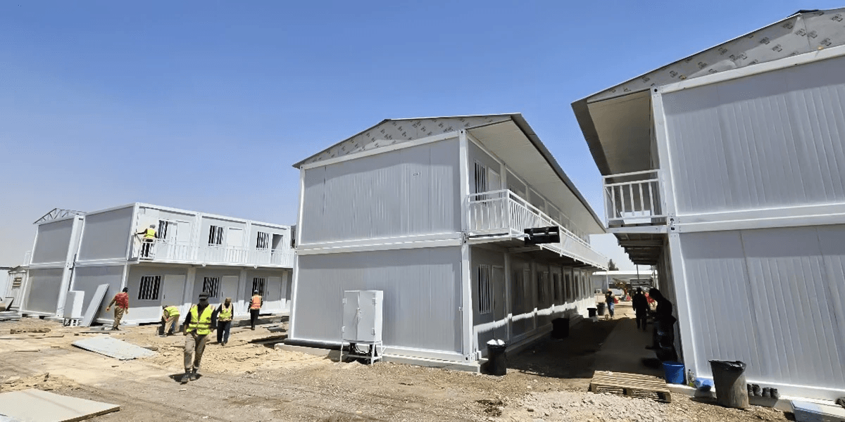 البناء الحجمي المعياري يوفر وحدات سكنية جاهزة ومبتكرة. البناء الحجمي المعياري يوفر وحدات سكنية جاهزة ومبتكرة.