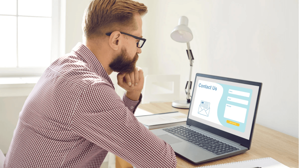 Example of effective landing page copy layout Example of effective landing page copy layout