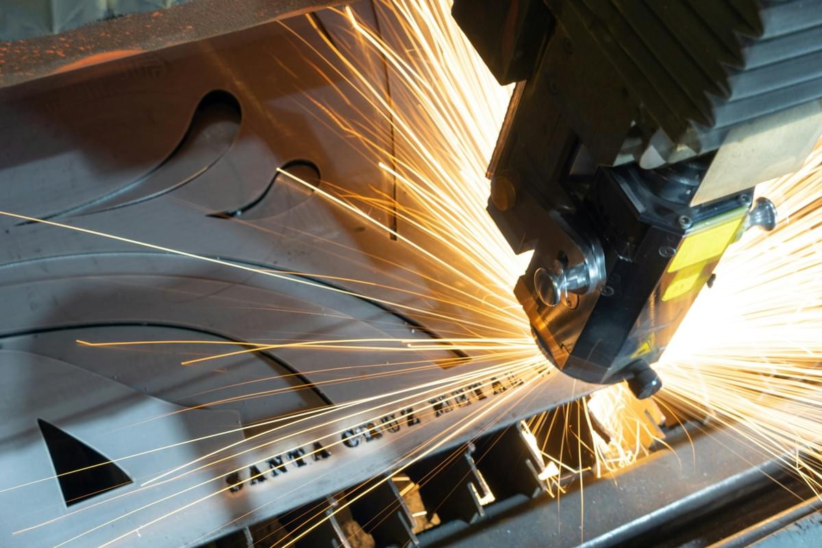 flatbed laser cutter processing metal sheets flatbed laser cutter processing metal sheets