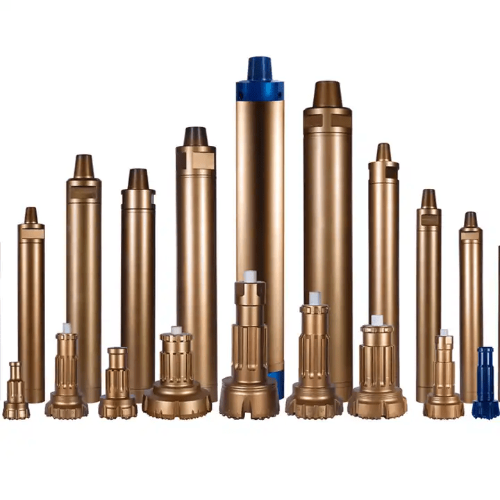 Variety of PDC bit configurations on display Variety of PDC bit configurations on display