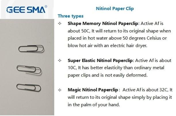 nitinol paperclips showcasing versatility compared to traditional clips nitinol paperclips showcasing versatility compared to traditional clips