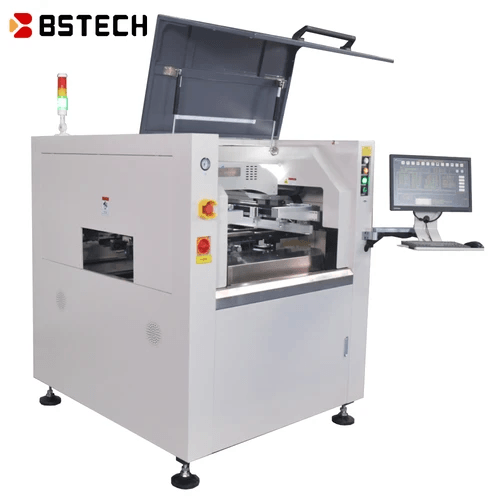 solder paste printer application on PCB solder paste printer application on PCB