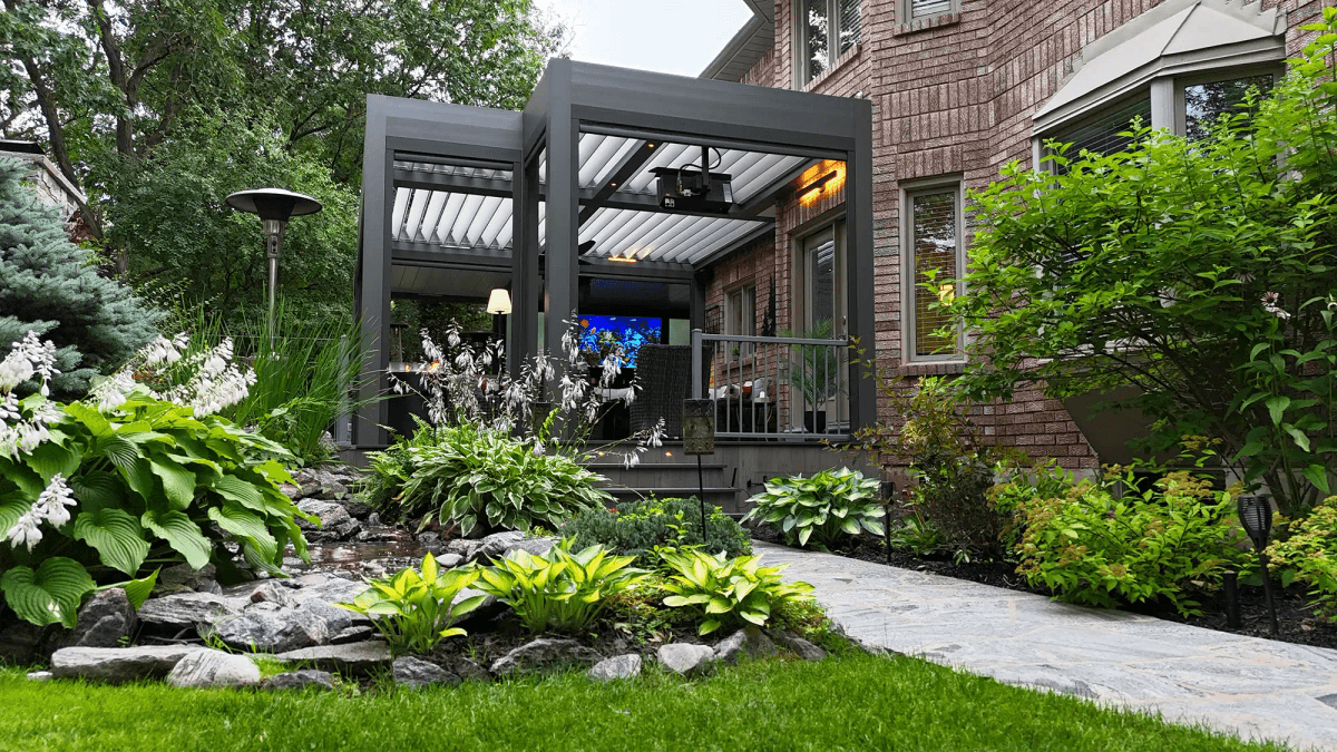 long garden ideas with decking showcasing multi-level design long garden ideas with decking showcasing multi-level design