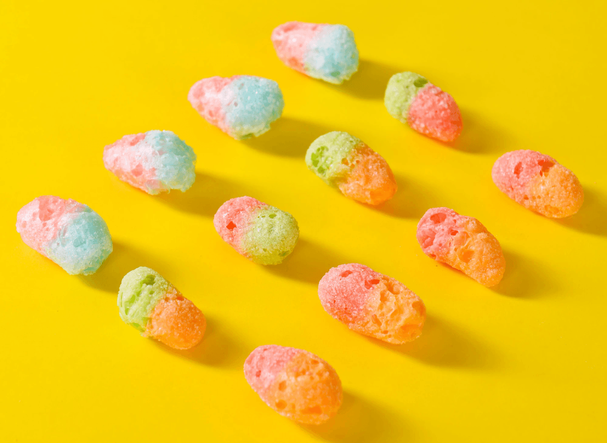 Variety of delicious freeze dried candy available. Variety of delicious freeze dried candy available.