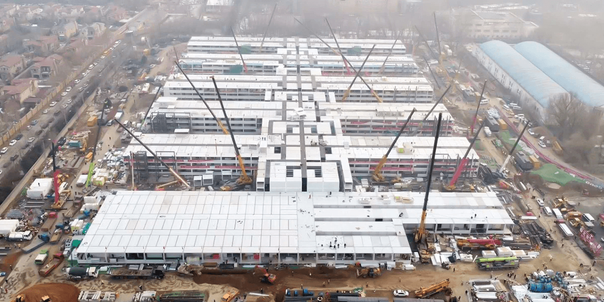 Mobile hospital unit in a remote setting Mobile hospital unit in a remote setting