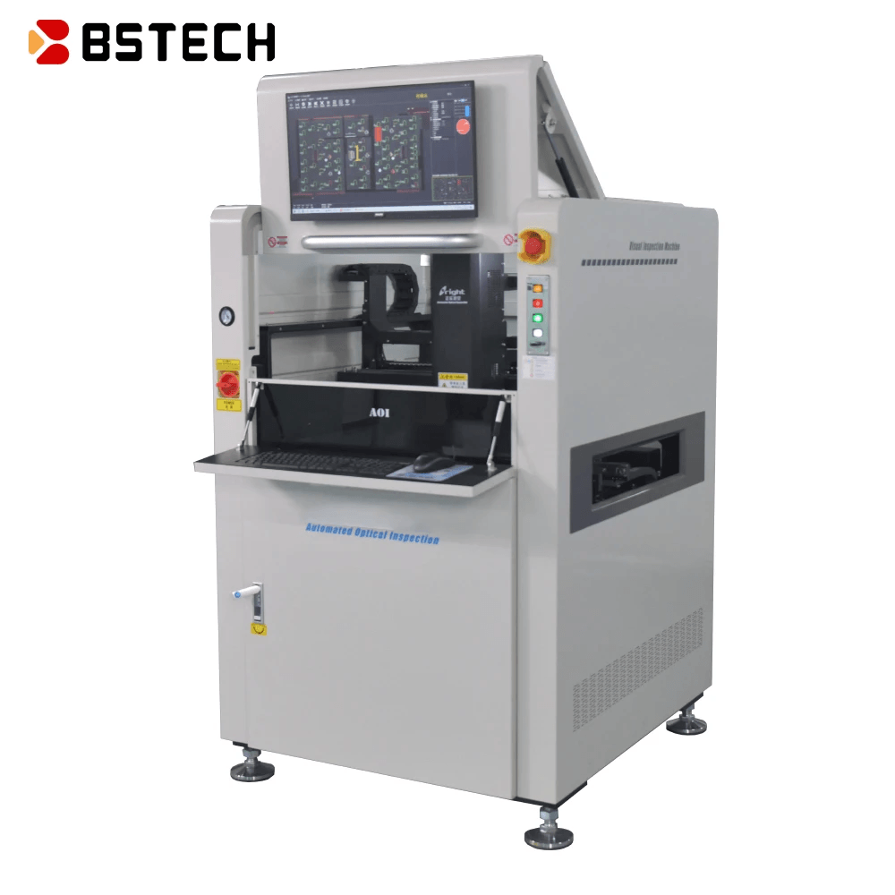 aoi inspection machine performing quality checks on PCBs aoi inspection machine performing quality checks on PCBs