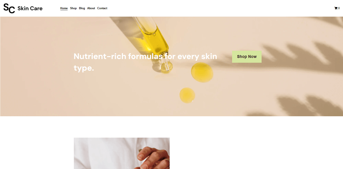 e-commerce homepage layout balancing visuals and text e-commerce homepage layout balancing visuals and text