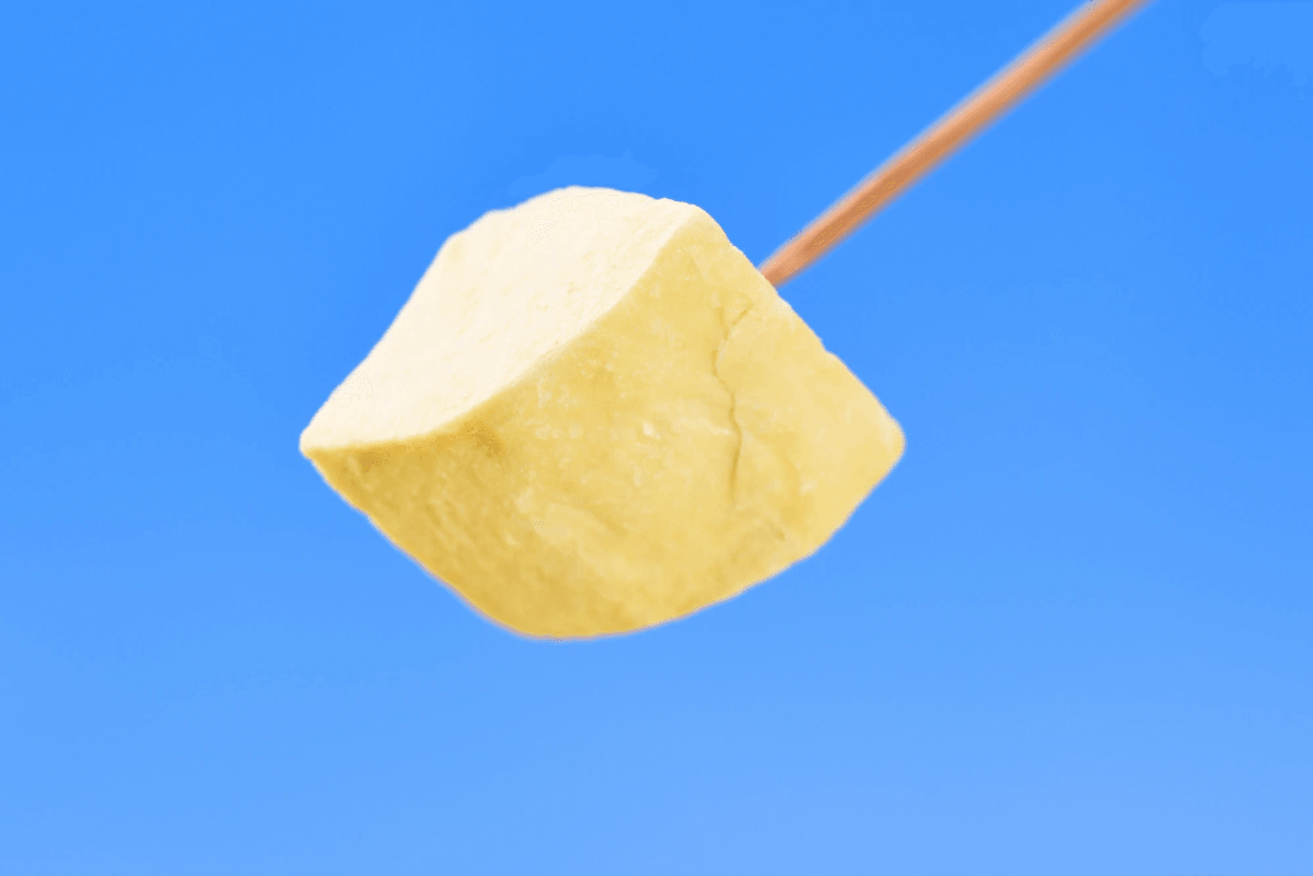 Delicious pieces of freeze dried durian ready for snacking. Delicious pieces of freeze dried durian ready for snacking.