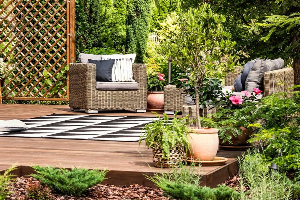 garden design decking ideas showcased in a beautiful sloping landscape garden design decking ideas showcased in a beautiful sloping landscape