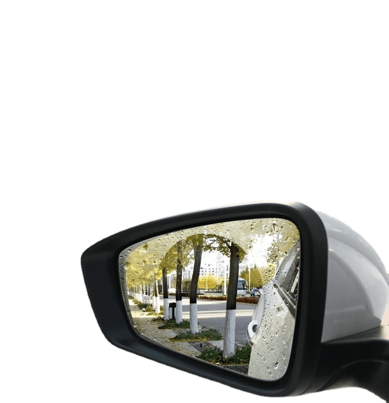 Rainproof mirror film water repelling surface detail Rainproof mirror film water repelling surface detail