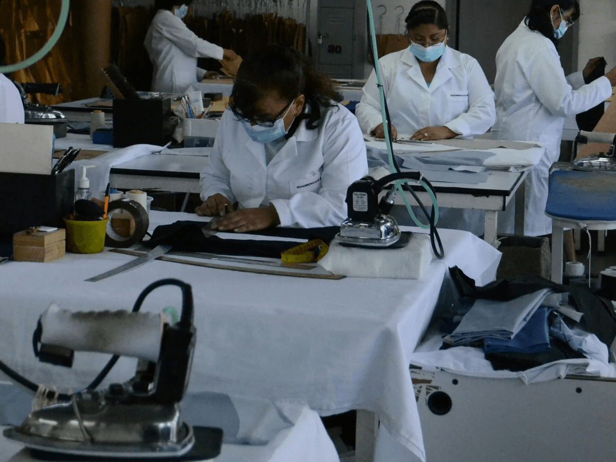 Quality control in garment industry ensures high-quality standards. Quality control in garment industry ensures high-quality standards.