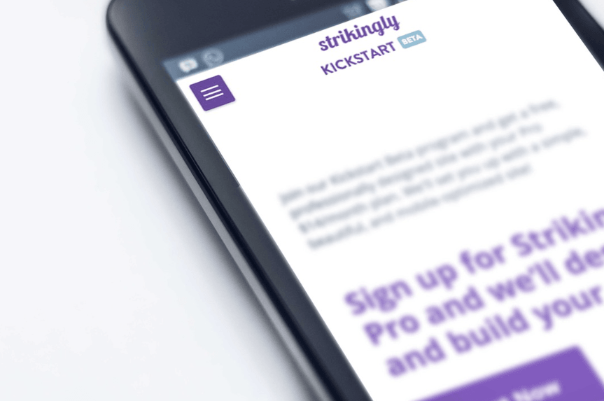 Strikingly Kickstart program FAQ page with practical customer questions Strikingly Kickstart program FAQ page with practical customer questions